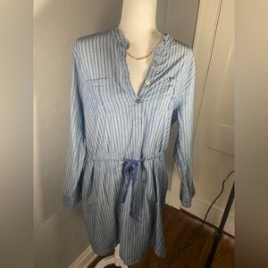 Lands’end shirt dress with pockets